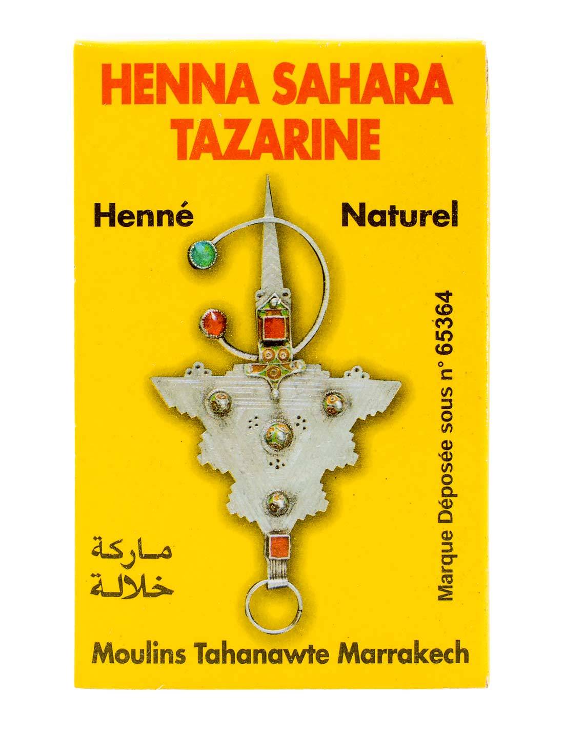 Henna Sahara Tazarine Naturel / Henna Sahara Natural Tazarine