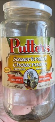Putter's Choucroute A L'ancienne / Putter's Old Fashioned Sauerkraut