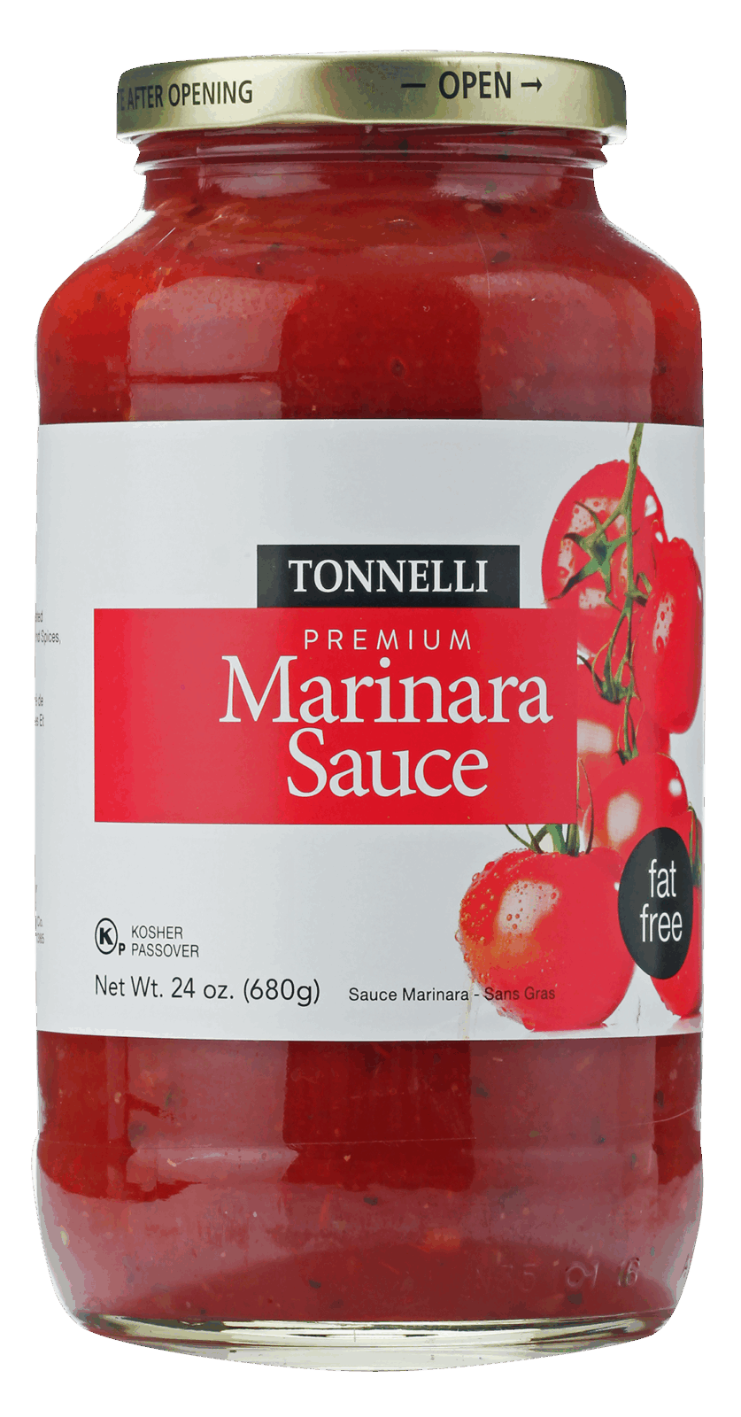 Tonnelli Marinara Sauce
