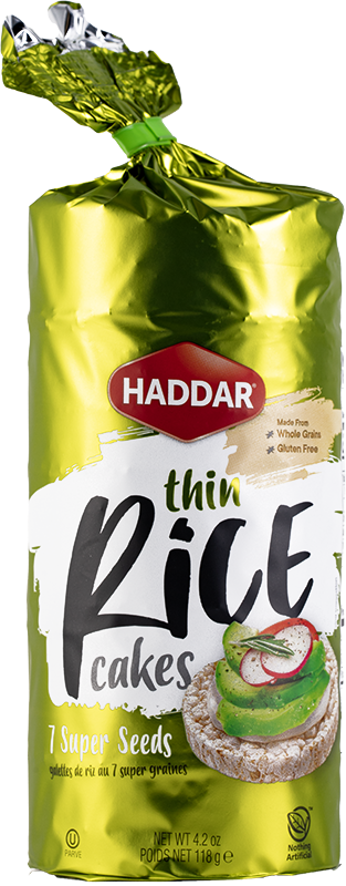 Haddar Multigrain Rice Cakes 7 Super Seeds