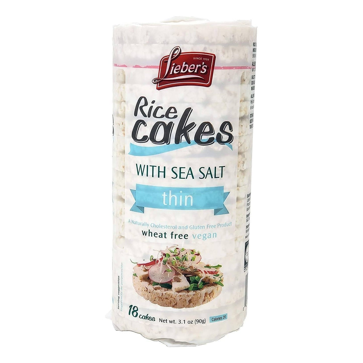 Liebers Rice Cake With Sea Salt
