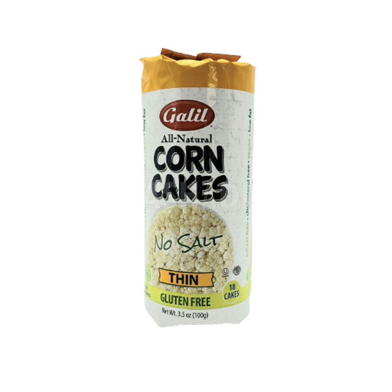 Galil Galettes de Mais Mince (Sans sel) / Galil Thin Corn Cakes (No Salt)