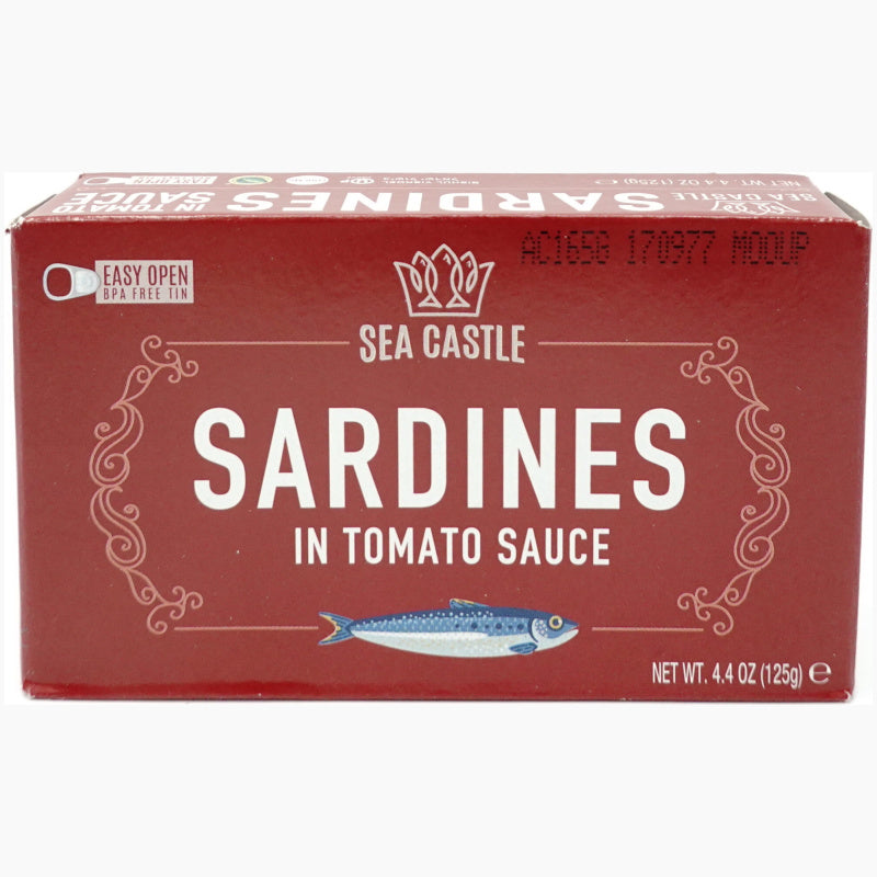Sea Castle Sardines In Tomato Sauce 125 g