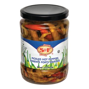 S&F Piments Forts Marines/ Pickled Hot Peppers
