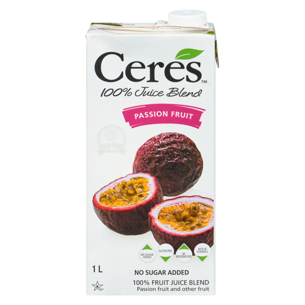 Ceres Passion Fruit Juice / Ceres Passion Fruit 100% Juice Blend, 33.8 Fl Oz