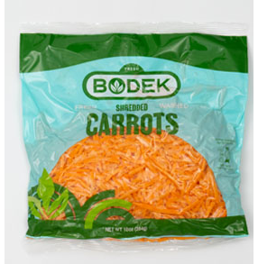 Bodek® Carottes Râpées / Bodek® Shredded Carrots