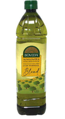 Boveda Sunflower & Extra Virgin Olive Oil / Huile d'Olive Extra Vierge Et De Tournesol
