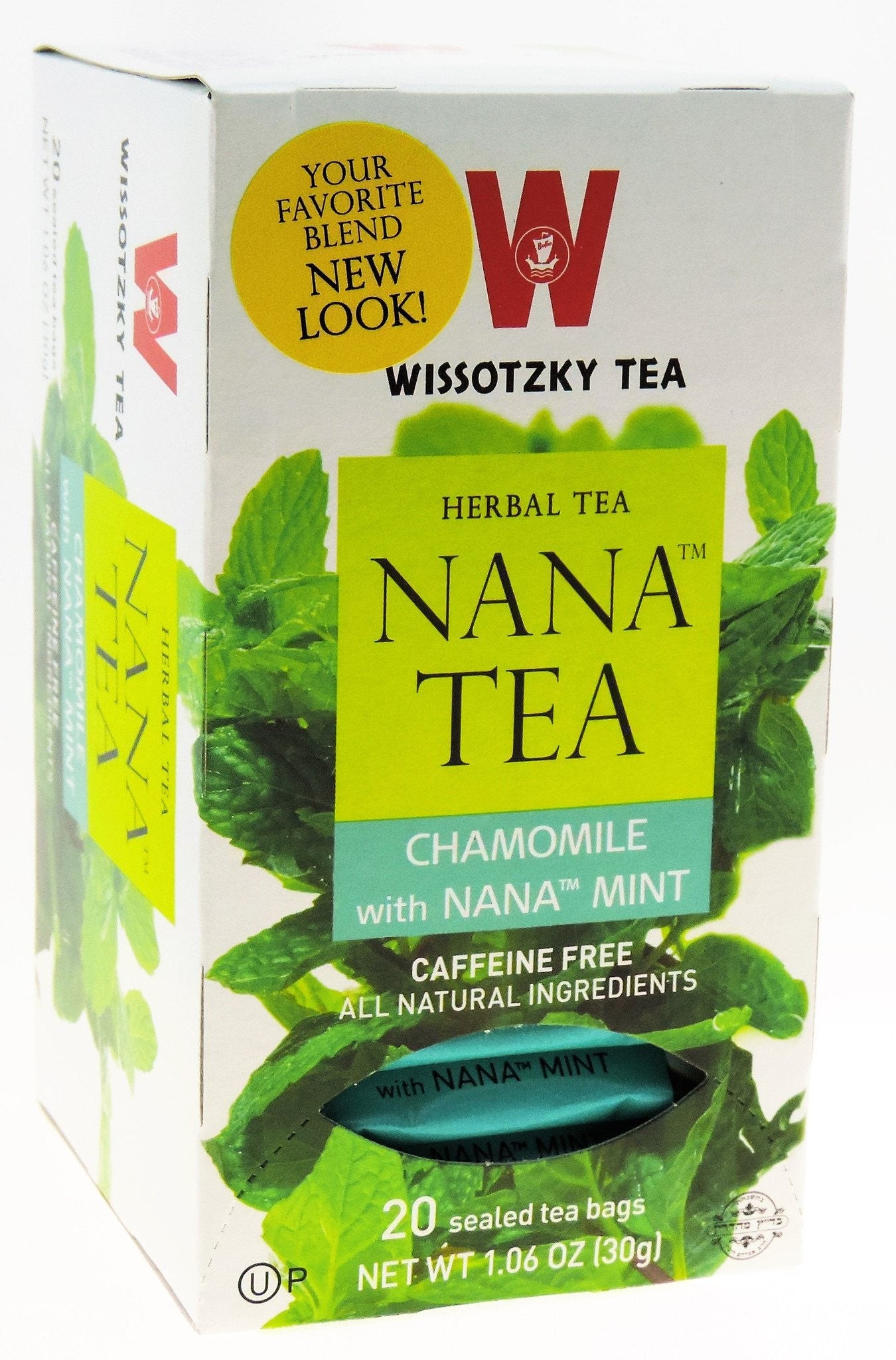 Wissotzky Tea® Nana Tea Camomille à la menthe Nana / Wissotzky Tea® Nana Tea Chamomile with Nana mint