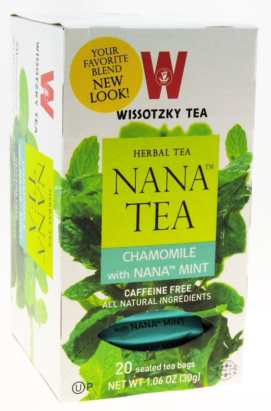 Wissotzky Tea® Nana Tea Camomille à la menthe Nana / Wissotzky Tea® Nana Tea Chamomile with Nana mint