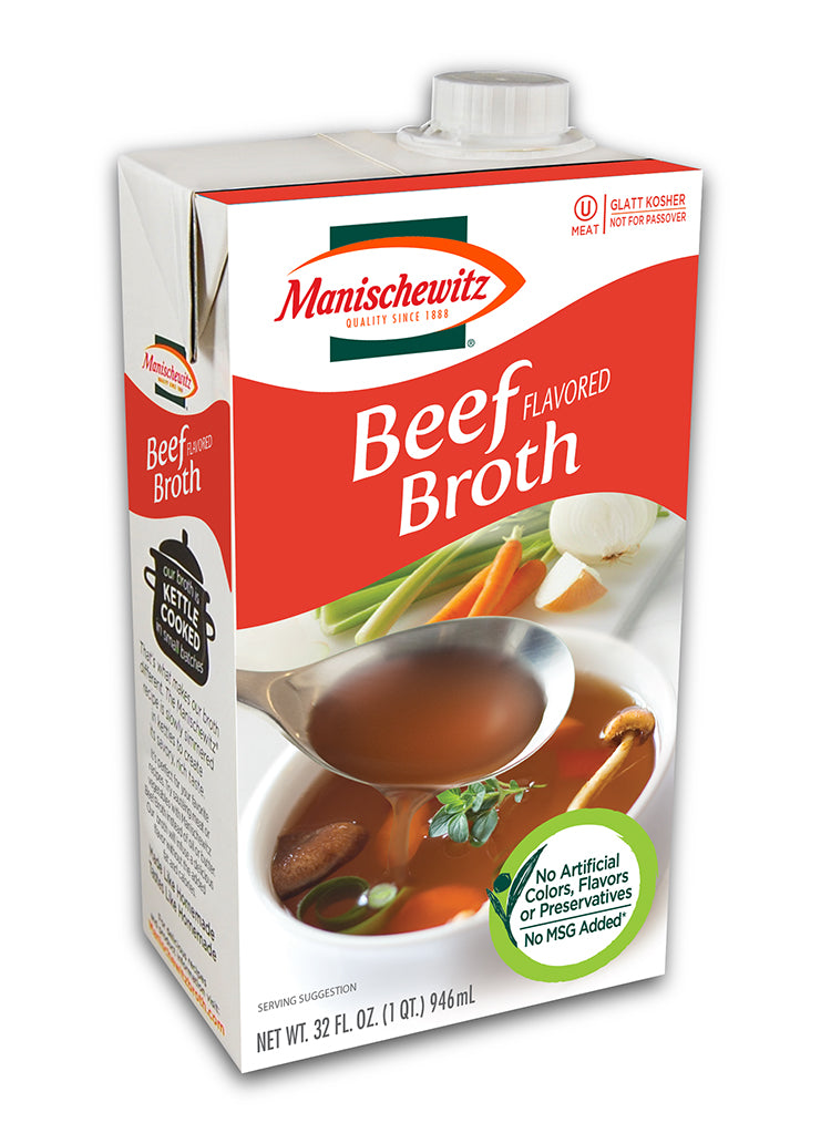 Manischewitz® Bouillon de Boeuf / Manischewitz® Beef Broth
