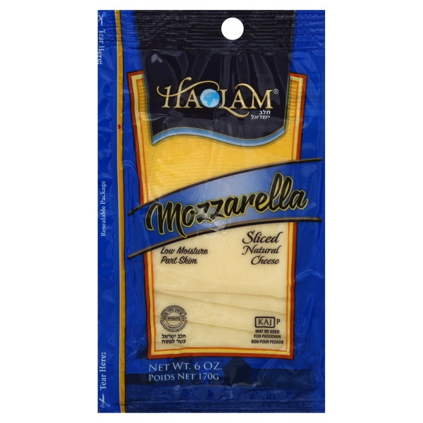 Haolam® Fromage Mozzarella Tranché / Haolam® Sliced Mozzarella Cheese