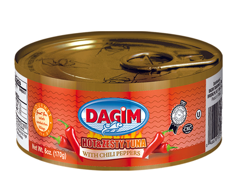 Dagim® thon piquant avec poivrons chili / Dagim® Hot & zesty tuna with Chili Peppers