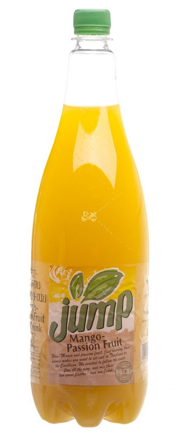 Jump® Boisson Gazeuse aux Mangues & Fruits de la Passion / Jump® Mango & Passion Fruit Soft Drink