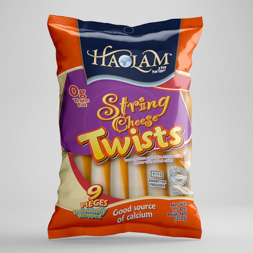 Haolam® Bâtonnets de Fromage Twist / Haolam® String Cheese Twists