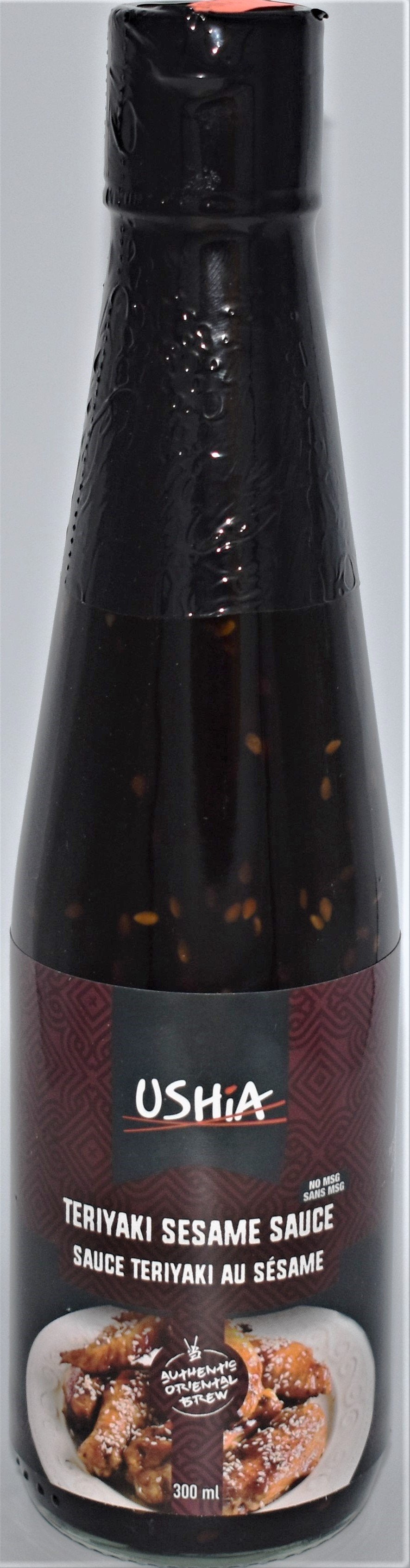 Ushia® Sauce Teriyaki Sésame (moins de sel) / Ushia® Sesame Teriyaki Sauce (Low Sodium)