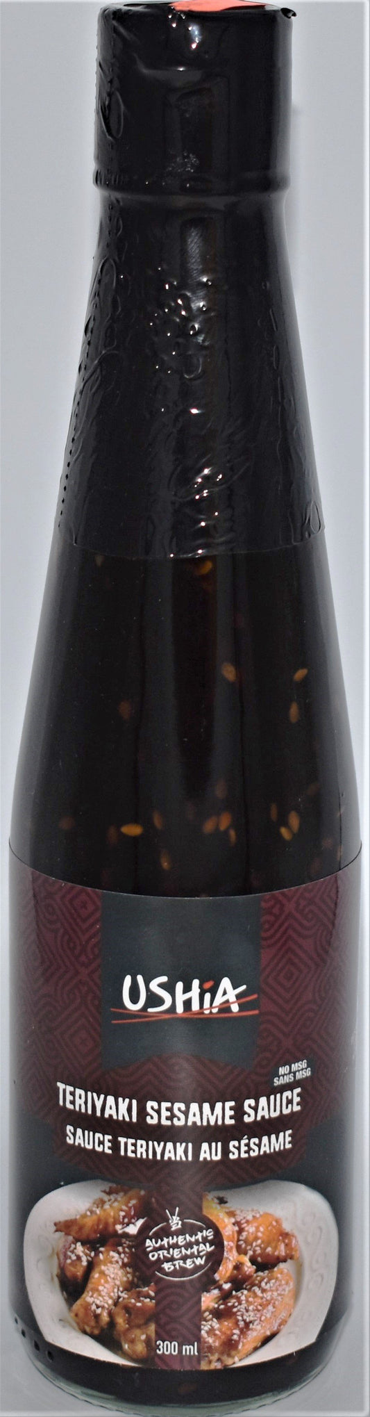 Ushia® Sauce Teriyaki Sésame (moins de sel) / Ushia® Sesame Teriyaki Sauce (Low Sodium)
