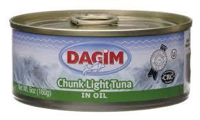 Dagim® thon pâle à l'huile  / Dagim® Chunk Light Tuna in Oil