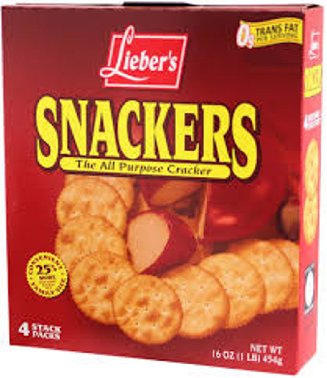 Lieber's Snackers All Purpose Crackers