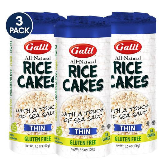 Galil  Galettes de Riz Mince (Sel de Mer) / Galil Thin Rice Cakes (Sea Salt)