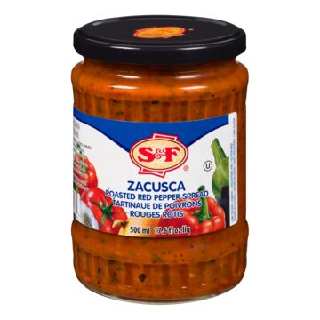 S&F Zacusca Tartinade Des Poivrons / Roasted Red Pepper Spread