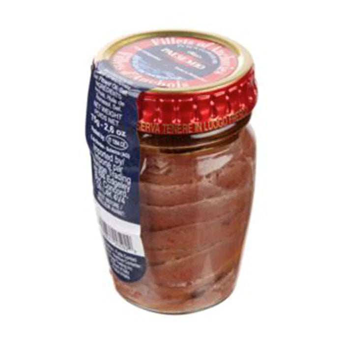 Fillets Of Anchovies / Paese Mio Anchovy Fillets In Sunflower Oil, 75 G