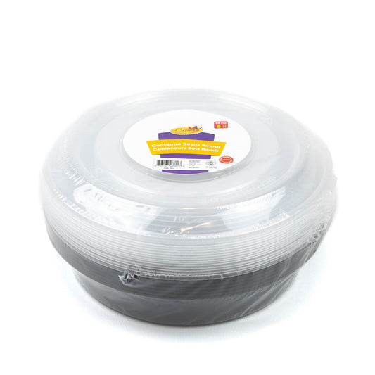 Crown/ Container Bowls Round 40 OZ/8 Sets