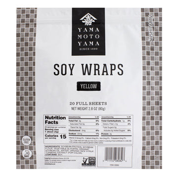 Yamamotoyama Emballage De Soja/ Soy Wrappers
