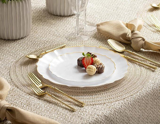 Luxe Plates Combo Gold