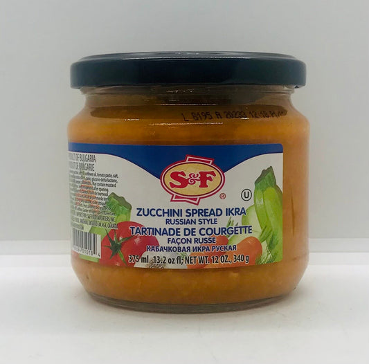 S&F Tartinade De Courgette/ Zucchini Spread Ikra