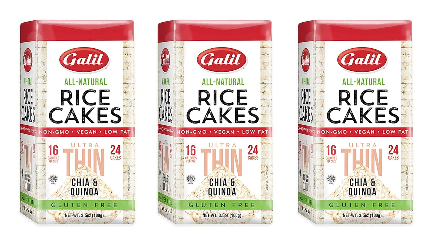 GALIL Rice Cakes Chia & Quinoa