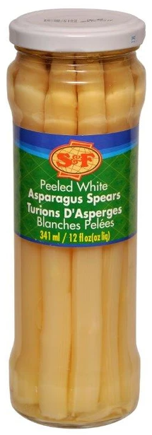 S&F Turions D'asperges Blanches Pelees
