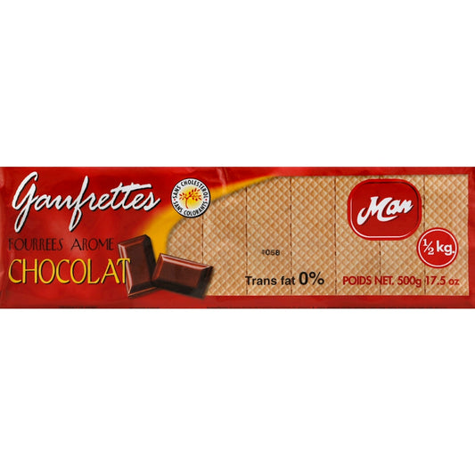 Man L Gaufrettes aux Chocolat / Man L Chocolate Wafers