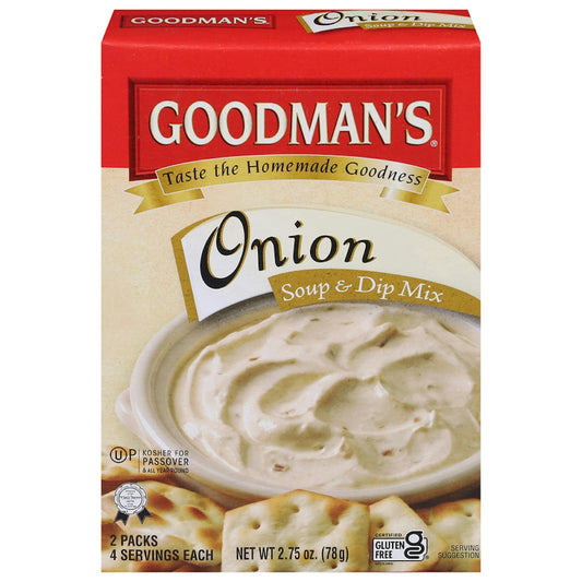 Goodman's Soupe A  l'Oignon et Trempette / Goodman's Onion Soup & Dip Mix