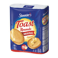 Schneider's Toast Rounds Original