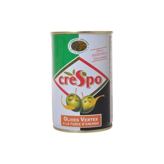 Crespo Olives Vertes A  la Farce d'Anchois / Crespo Green Olives with Anchovy Stuffing