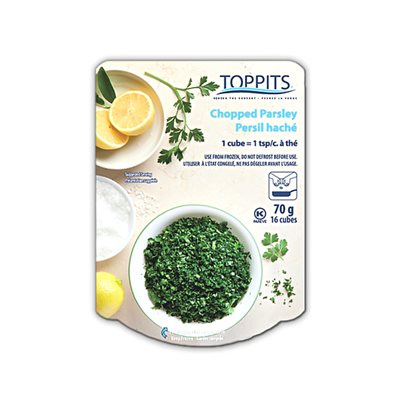 Chopped Parsley / Toppits Parsley Pop Herb Cubes 70g