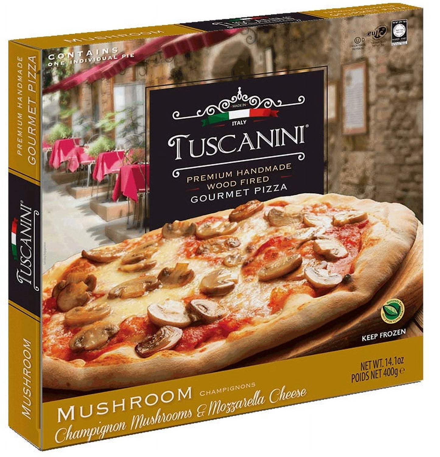 Tuscanini Pizza aux Champignons Surgele  / Tuscanini Frozen Mushroom Pizza
