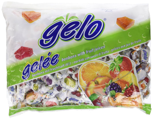 Gelo Gelées Aux Jus De Fruits