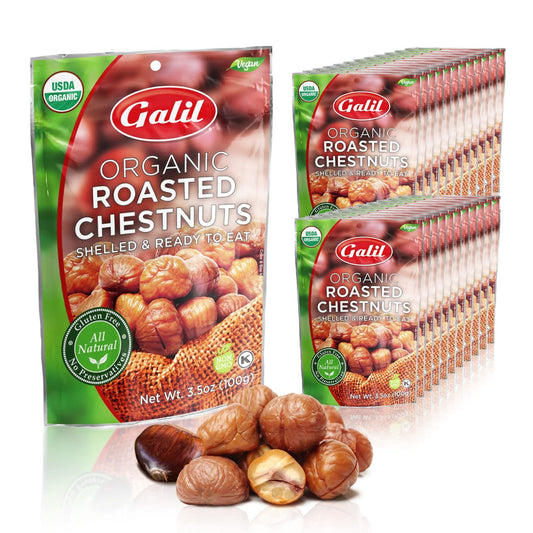Galil Chataignes Grillees Biologique / Galil Organic Roasted Chestnuts