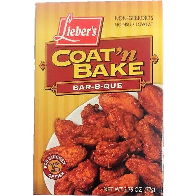 COAT N BAKE BBQ / Lieber's Gluten Free Coat N' Bake - Bb'q
