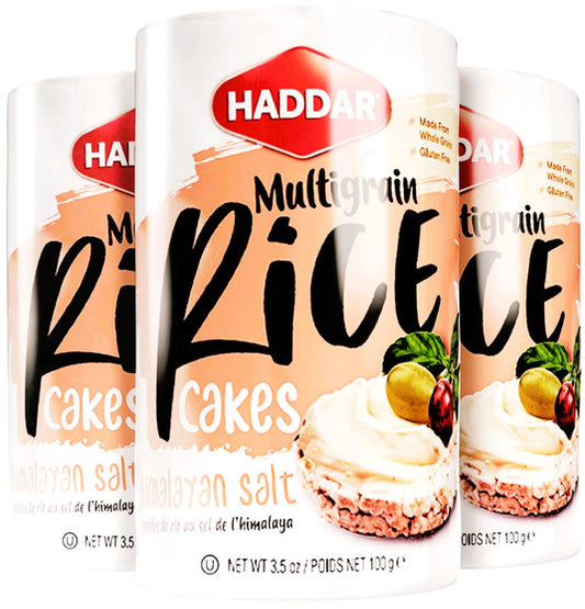 Haddar Multigrain Rice Cakes Himalayan Salt