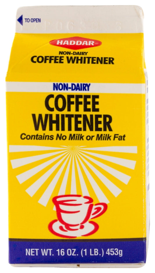 Haddar Colorant A  Cafe sans Produits Laitiers / Haddar Non-Dairy Coffee Whitener