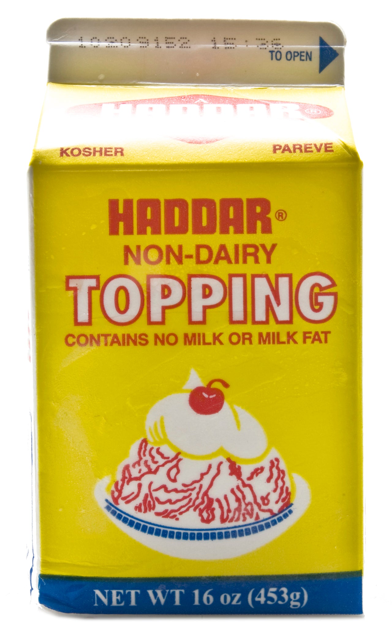 Haddar Garniture sans Produits Laitiers / Haddar Non-Dairy Topping