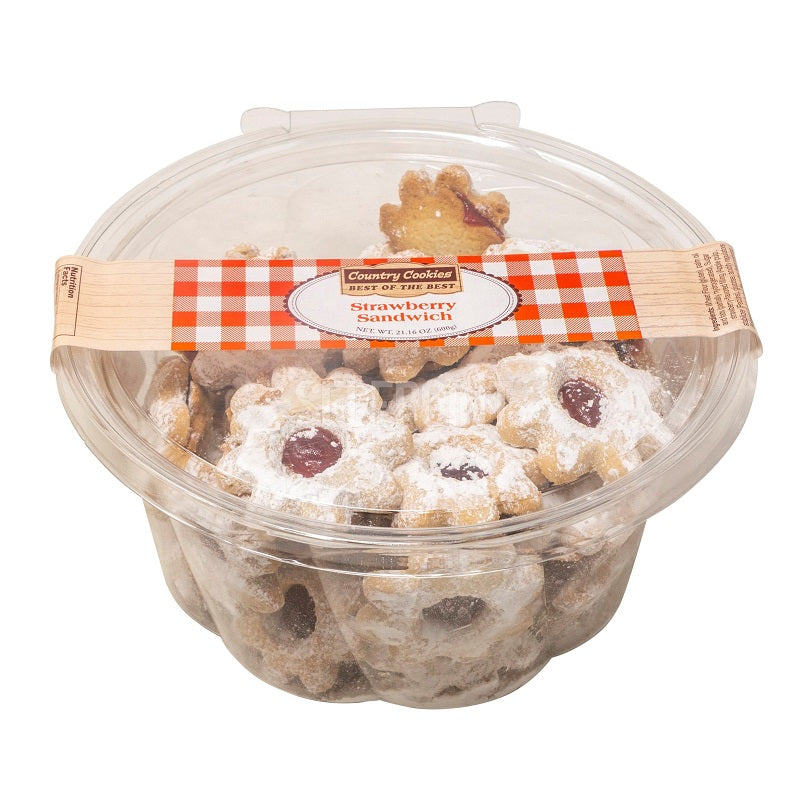 Country Cookies Strawberry Sandwiches / Country Cookies Strawberry Sandwich