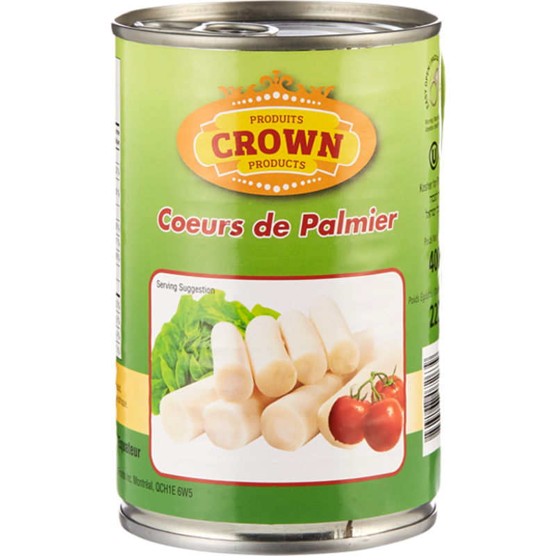 Crown Coeurs de Palme Entiers / Crown Whole Hearts of Palm
