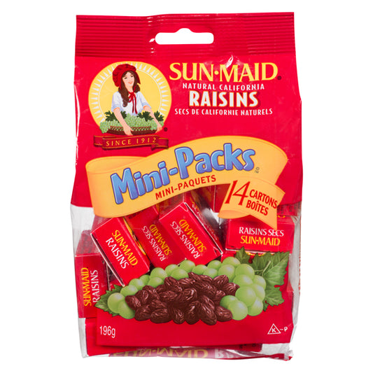 SUN MAID Mini Packs Of Raisins