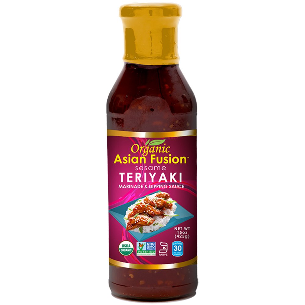 Asian Fusion Teriyaki / Asian Fusion Organic Marinade & Dipping Sauce Sesame Teriyaki