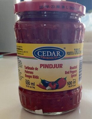 Cedar Pindjur / Cedar Tartinades De Poivrons Rouges Rôties