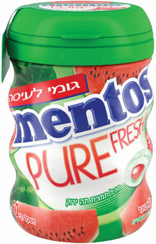 Mentos Gomme Pur Frais (Melon d'Eau) / Mentos Pure Fresh Gum (Watermelon)