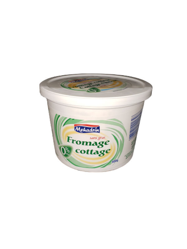 Fromage Cottage Sans Gras / Mehadrin Montreal 0% Cottage Cheese 500G